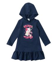 Vestido Infantil Malwee 2 Azul Marinho