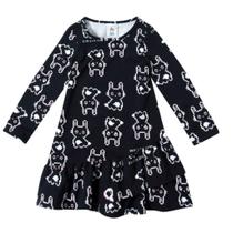 Vestido Infantil Malwee 2 Preto Vestido Infantil Malwee 2 Preto
