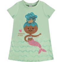 Vestido Infantil Malwee Kids Sereia 1 ao 3 Ref. 130183