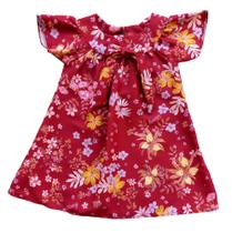 Vestido Infantil Manga Curta Glinny Vestido Infantil Manga Curta Glinny