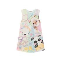 Vestido Infantil Manga Curta Ref 65510 Vestido Infantil Manga Curta Ref 65510