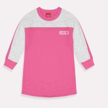 Vestido Infantil manga longa em Moletom Vestido Infantil manga longa em Moletom