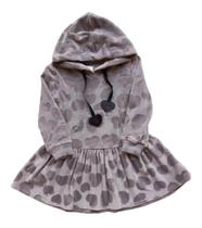 Vestido Infantil Manga Longa Infanti.