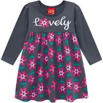 Vestido Infantil Manga Longa Kyly Vestido Infantil Manga Longa Kyly