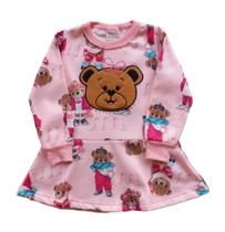 Vestido Infantil Manga Longa Milli & Nina