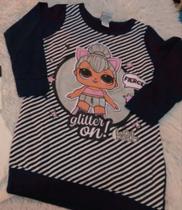 Vestido infantil manga longa Tamanho 10