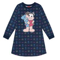 Vestido Infantil Manga Longa Turma da Monica Brandili 55078