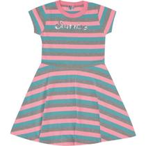 Vestido Infantil Meia Malha Menina Pulla Bulla Ref. 47816