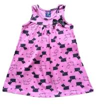 Vestido Infantil Meia Malha Pipa Vestido Infantil Meia Malha Pipa