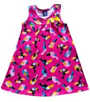 Vestido Infantil Meia Malha Pipa Vestido Infantil Meia Malha Pipa