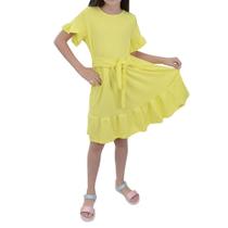 Vestido Infantil Menina Alakazoo Texturizado Happiness