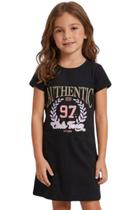 Vestido Infantil Menina Authentic 97 Meia Malha GKS