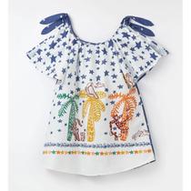 Vestido Infantil Menina Barrado Filhote Fábula
