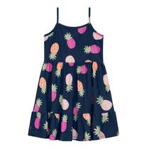 Vestido infantil menina com alças Brandili