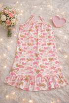 Vestido Infantil Menina Coração Tamanho 8 Vestido Infantil Menina Coração Tamanho 8