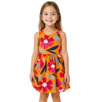 Vestido Infantil Menina Cruzado Nas Costas Kyly Vestido Infantil Menina Cruzado Nas Costas Kyly