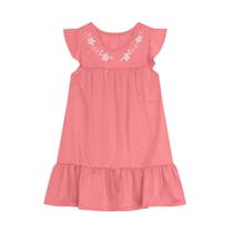 Vestido infantil menina de flores Brandili