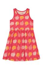 Vestido infantil menina de frutinhas Brandili