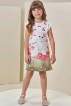 Vestido Infantil Menina em Fly Tech-INFANTI
