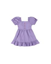 Vestido infantil menina em tricoline - malwee