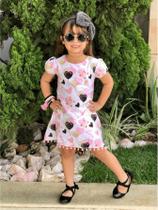 Vestido Infantil Menina Ensaio Fotográfico Roupa Blogueirinha Roupa Criança