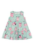 Vestido Infantil Menina Estampado Elian - 211527