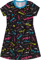 Vestido Infantil Menina Estampado Pop Style - Kappes