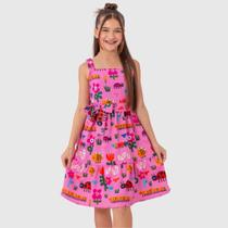 Vestido Infantil Menina Festa Moda Blogueirinha Premium Vestido Infantil Menina Festa Moda Blogueirinha Premium