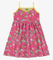 Vestido Infantil Menina Florido Rovi Kids Cor:RosaTamanho:6 Vestido Infantil Menina Florido Rovi Kids Cor:RosaTamanho:6