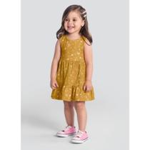 Vestido Infantil Menina Florzinhas Delicadas Brandili Vestido Infantil Menina Florzinhas Delicadas Brandili