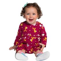 Vestido Infantil Menina Inverno Meia Malha Confortável Sofisticado Moderno Kyly 1000705 Vestido Infantil Menina Inverno Meia Malha Confortável Sofisticado Moderno Kyly 1000705