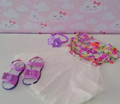 Vestido infantil menina Kookaboo TAM 6 Vestido infantil menina Kookaboo TAM 6