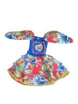 Vestido Infantil Menina Tema Festa Junina Arraia Caipira