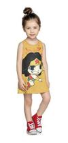 Vestido Infantil Menina Temático Fantasia Mulher Maravilha M Vestido Infantil Menina Temático Fantasia Mulher Maravilha M