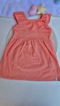 Vestido Infantil Menina Texturizado Com Babado Elian Cor:RosaTamanho:2