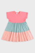 Vestido Infantil Menina Tres Marias Elian Cor:RosaTamanho:10