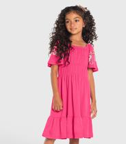 Vestido Infantil Menina Trick Nick Rosa