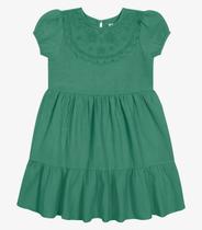 Vestido Infantil Menina Trick Nick Verde