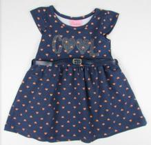 Vestido Infantil Menina Verão Kit 2 Peças - DUDUKA