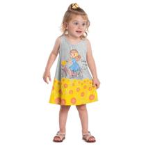 Vestido Infantil Menina Verão Meia Malha Kyly 1000190 Vestido Infantil Menina Verão Meia Malha Kyly 1000190