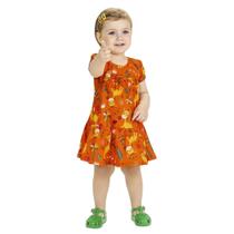 Vestido Infantil Menina Verão Meia Malha Kyly 1000504