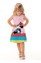 Vestido Infantil Meninas Dia A Dia Temático Mini Diva Luxo