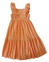 Vestido Infantil Midi em Tecido Laise Fakini