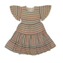 Vestido Infantil Midi Linho Chic Festa Boho 241425