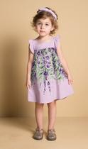 Vestido Infantil Milon M/C Cotton13744