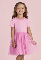 Vestido Infantil Mon Sucré Bailarina Pink Vestido Infantil Mon Sucré Bailarina Pink