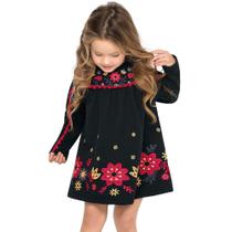 Vestido Infantil Nanai Moletinho Leve Vestido Infantil Nanai Moletinho Leve