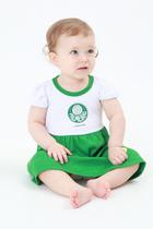 Vestido Infantil Palmeiras Oficial Licenciado Time Futebol Alviverde Vestido Infantil Palmeiras Oficial Licenciado Time Futebol Alviverde
