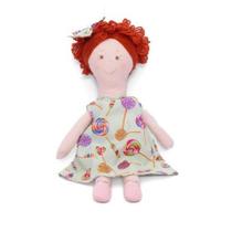 Vestido Infantil para Bebê de 2 Anos + Boneca de Pano + Laço de Cabelo - 075-2APIRULITO