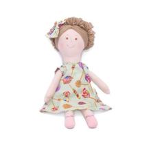 Vestido Infantil para Bebê de 2 Anos + Boneca de Pano + Laço de Cabelo - 085-2APIRULITO